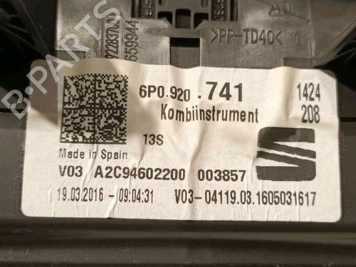 Instrument cluster SEAT IBIZA IV (6J5, 6P1) 1.4 TDI | BP17656712C47 