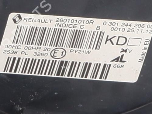 Right headlight RENAULT MEGANE III Hatchback (BZ0/1_, B3_) 1.5 dCi (BZ09, BZ0D, BZ1W, BZ29, BZ14) | BP36833246C29  - Image 7