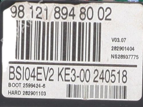 Fuse box PEUGEOT PARTNER Box Body/MPV 1.6 | BP39603392E1 - Image 3