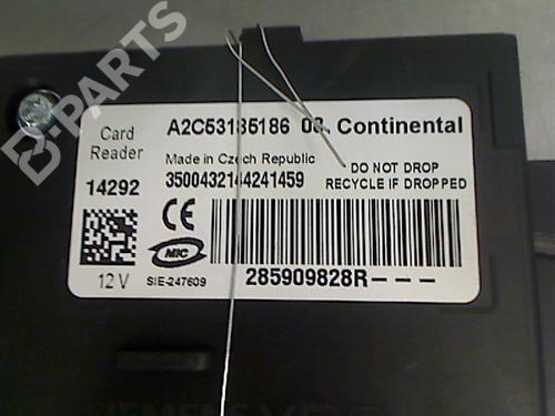 Card reader RENAULT SCÉNIC III (JZ0/1_) 1.5 dCi | BP9317575E4 
