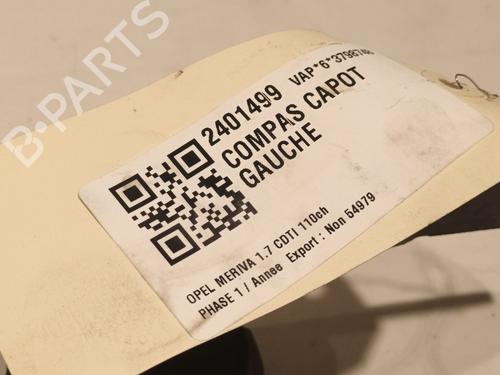 Hinge/Door check strap OPEL MERIVA B MPV (S10) 1.7 CDTI (75) | BP21084163C146 