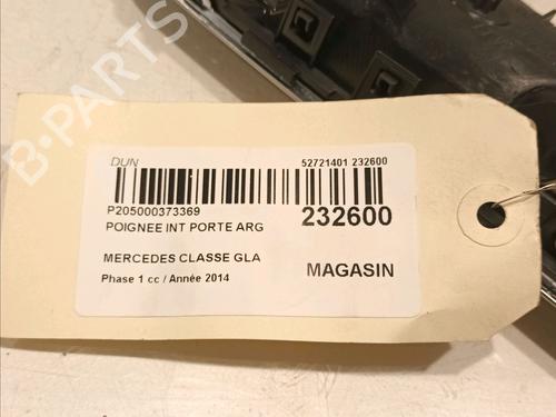 Rear left interior door handle MERCEDES-BENZ GLA-CLASS (X156) GLA 220 CDI 4-matic (156.905) | BP16487021I15 