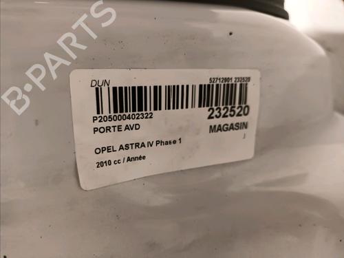 Dør høyre foran OPEL ASTRA H TwinTop (A04) 1.9 CDTi (L67) | BP18871107C3 