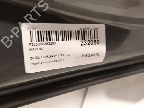 Tailgate OPEL CORSA D (S07) 1.3 CDTI (L08, L68) | BP17994371C6