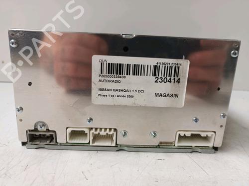 Radio NISSAN QASHQAI / QASHQAI +2 I (J10, NJ10, JJ10E) 1.5 dCi | BP13395292E6 