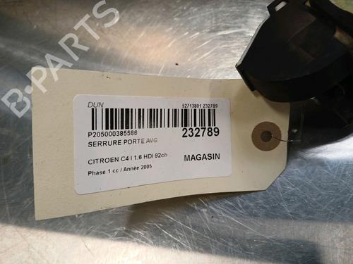 Front left lock CITROËN C4 Coupe (LA_) 1.6 HDi | BP17469009C98 
