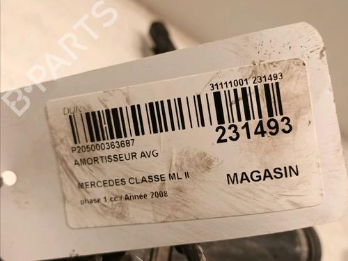 Left front shock absorber MERCEDES-BENZ M-CLASS (W164) ML 320 CDI 4-matic (164.122) | BP16015397M16 