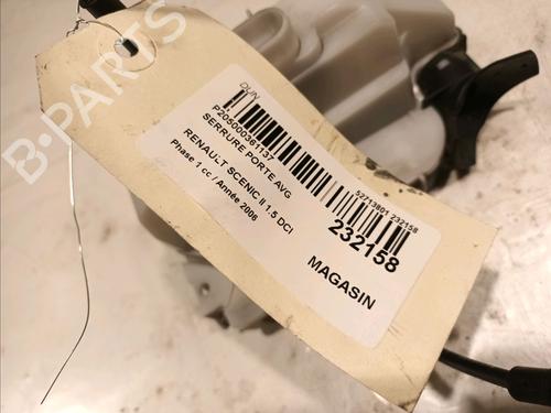 Front left lock RENAULT SCÉNIC II (JM0/1_) 1.5 dCi (JM1E, JM16) | BP15722540C98 