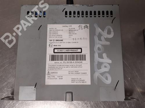 Radio PEUGEOT 308 II (LB_, LP_, LW_, LH_, L3_) 1.6 HDi | BP9331852E6 