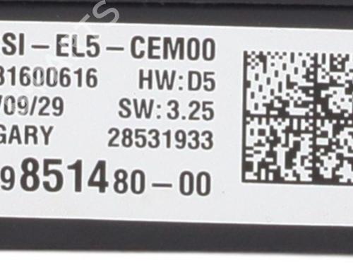 Fuse box CITROËN C4 Picasso II 1.6 BlueHDi 120 | BP33013783E1  - Image 5