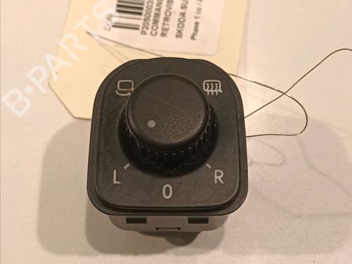 Used Mirror switch SKODA SUPERB II Estate (3T5) 2.0 TDI (170 hp) 14948587