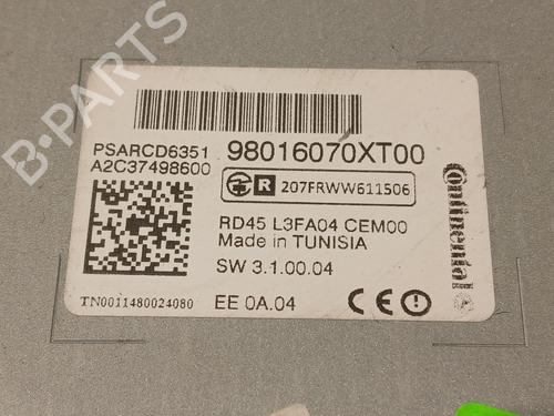 Radio CITROËN DS3 (SA_) 1.6 HDi 110 | BP20608958E6 