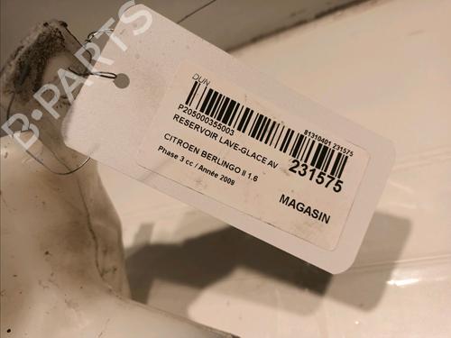 Windscreen washer tank CITROËN BERLINGO Box Body/MPV (B9) 1.6 HDi 90 16V | BP15099939C113 