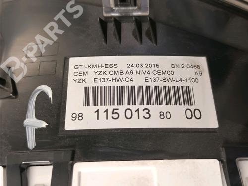 Instrument cluster PEUGEOT 208 I (CA_, CC_) 1.6 GTi | BP10683425C47 
