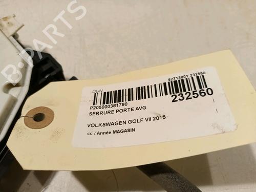 Front left lock VW GOLF VII (5G1, BQ1, BE1, BE2) 2.0 GTD | BP17134022C98 