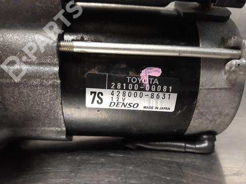 Starter TOYOTA YARIS (_P13_) 1.0 (KSP130_, KSP130) | BP9326122M8 