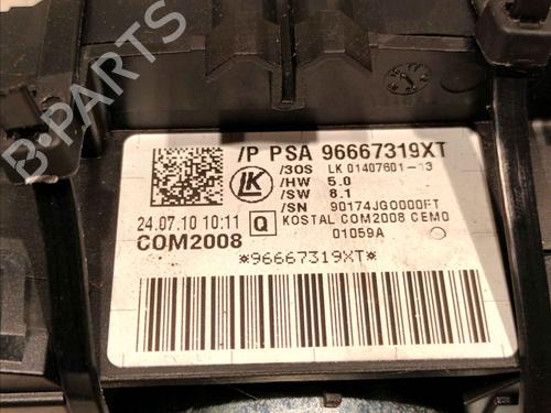 Headlight switch PEUGEOT 5008 (0U_, 0E_) 1.6 HDi | BP30120669I24 