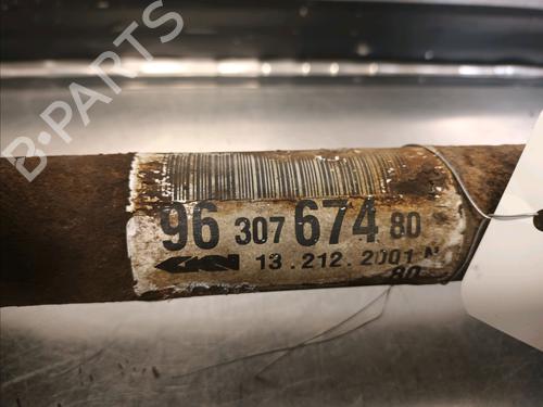 Left front driveshaft PEUGEOT 206 Hatchback (2A/C) 1.1 i | BP13362574M38 