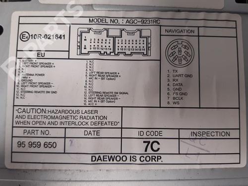 Bilradio CHEVROLET CAPTIVA (C100, C140) 2.0 D | BP9330276E6 