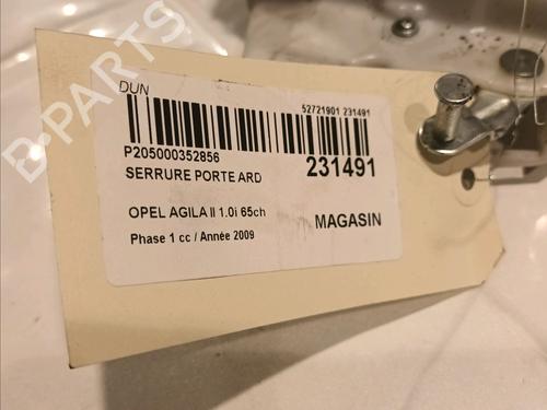 Rear right lock OPEL AGILA B (H08) 1.0 (F68) | BP15046848C99 