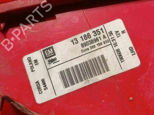 Right taillight OPEL CORSA D (S07) 1.2 (L08, L68) | BP20605093C35 