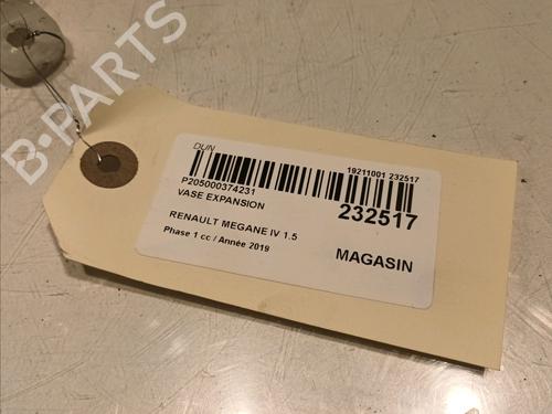 Expansion tank RENAULT MEGANE IV Grandtour (K9A/M/N_) 1.5 Blue dCi 115 (K9A6) | BP16706921C120 