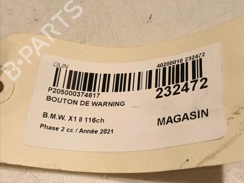 Warning switch BMW X1 (F48) sDrive 16 d | BP16637254I22 