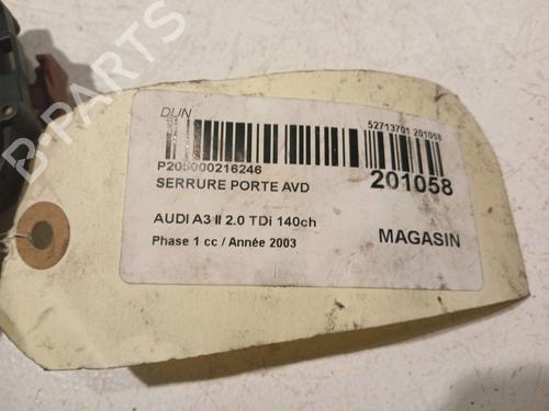 Front right lock AUDI A3 (8P1) 2.0 TDI 16V | BP9330573C97 