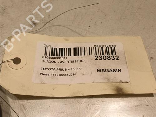 Horn TOYOTA PRIUS PLUS (_W4_) 1.8 Hybrid (ZVW40W, ZVW41W) | BP15722344E13