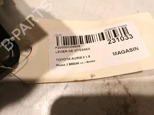 Gear lever TOYOTA AURIS Estate (_E18_) 1.8 Hybrid (ZWE186_, ZWE186R, ZWE186H) | BP15642993M90 