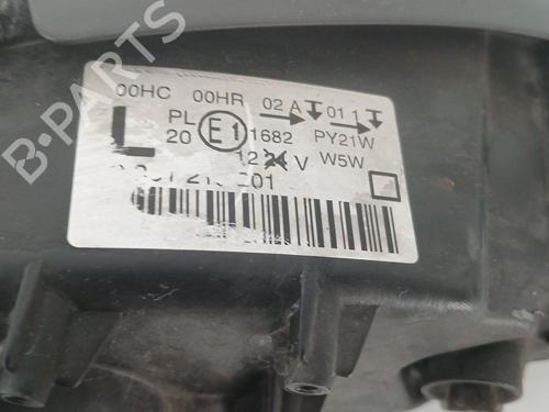 Left headlight PEUGEOT 407 (6D_) 2.0 16V (6DRFJC, 6DRFJE, 6DRFJF) | BP31636324C28