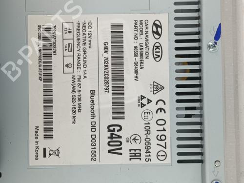 Radio KIA PICANTO III (JA) 1.0 | BP31752087E6 