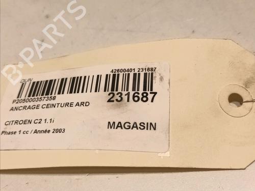 Seat buckle CITROËN C2 (JM_) 1.1 | BP15491973I32 