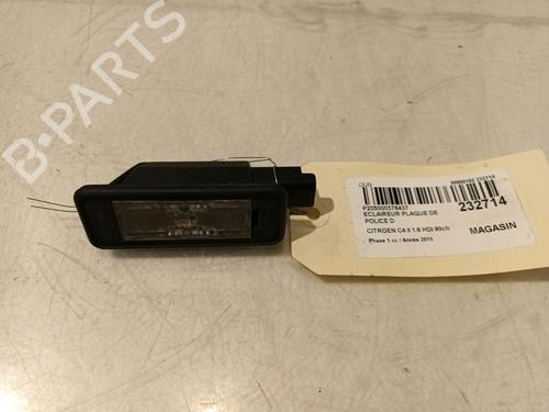 Used Licence plate light CITROËN C4 II (NC_) 1.6 HDi 90 (92 hp) 16781107