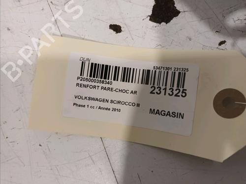 Rear bumper reinforcement VW SCIROCCO III (137, 138) 1.4 TSI | BP15546253C73 