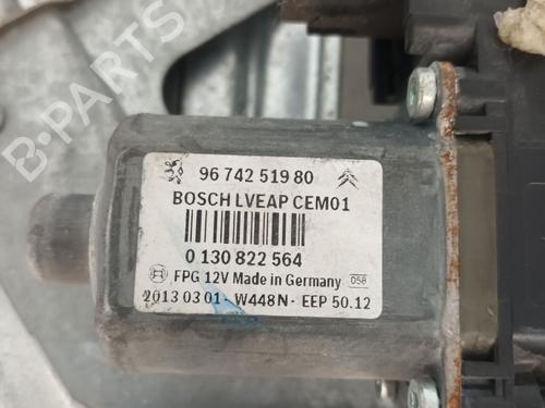 Front left window mechanism PEUGEOT 208 I (CA_, CC_) 1.4 HDi | BP30801141C22 