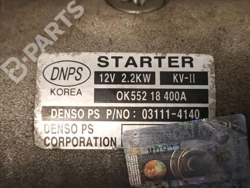 Starter KIA CARNIVAL II (GQ) 2.9 CRDi | BP10051858M8 