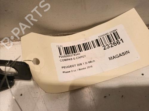 Hinge/Door check strap PEUGEOT 208 I (CA_, CC_) 1.2 VTi 68 / PureTech 68 | BP16892730C146