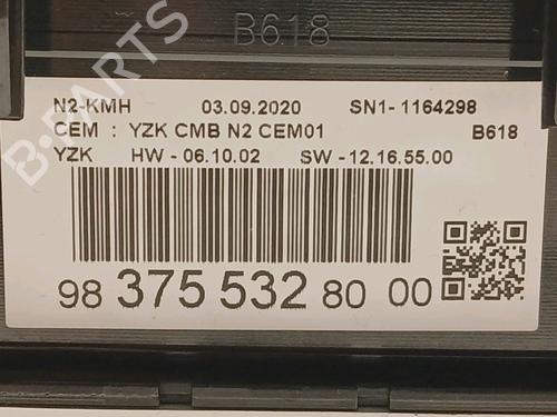Instrument cluster CITROËN C3 / C3 ORIGIN III (SX) 1.2 PureTech 82 | BP17909924C47 