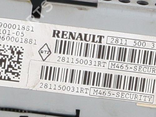 Radio RENAULT TWINGO II (CN0_) 1.2 16V (CN0K, CN0V, CN0A) | BP36034583E6 - Image 5