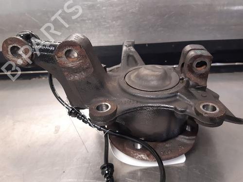 Left front steering knuckle RENAULT TWINGO III (BCM_, BCA_) 1.0 SCe 70 (BCMB) | BP14860577M25 