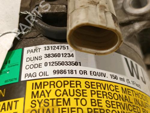 AC compressor OPEL ASTRA H (A04) 1.7 CDTI (L48) | BP15546072M34 