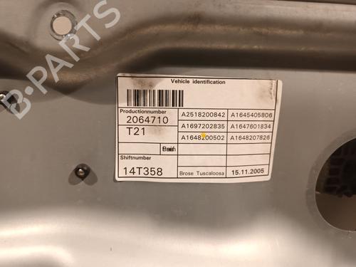 Front right window mechanism MERCEDES-BENZ M-CLASS (W164) ML 320 CDI 4-matic (164.122) | BP30142769C23