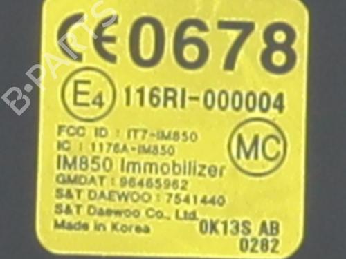 Ignition barrel CHEVROLET AVEO / KALOS Hatchback (T250, T255) 1.2 | BP30170403M48