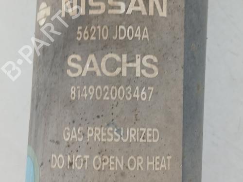 Right rear shock absorber NISSAN QASHQAI I (J10, NJ10) 1.5 dCi | BP31080788M19 
