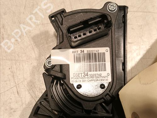 Pedal PEUGEOT 308 II (LB_, LP_, LW_, LH_, L3_) 1.5 BlueHDi 130 | BP17338327I4 
