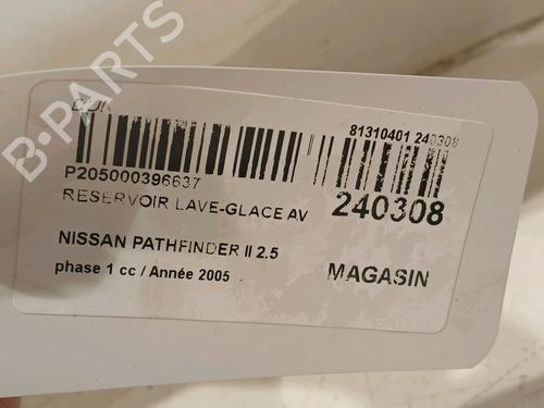 Windscreen washer tank NISSAN PATHFINDER III (R51) 2.5 dCi 4WD | BP18251550C113 