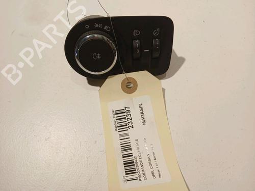 Used Headlight switch OPEL CORSA E (X15) 1.4 (08, 68) (90 hp) 17551682
