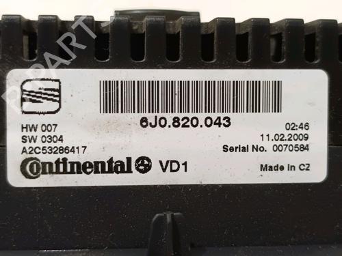 Climate control SEAT IBIZA IV (6J5, 6P1) 1.9 TDI | BP16355465I5 