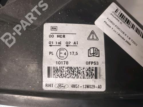 Højre forlygte FORD FOCUS II (DA_, HCP, DP) 1.8 TDCi | BP9372495C29 